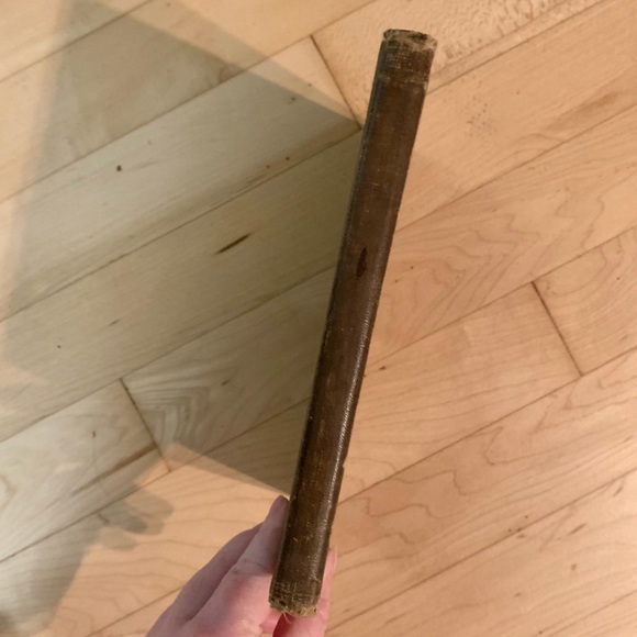 1901 Vintage Hardcover Schoolbook Green and Red - Picture 4 of 16